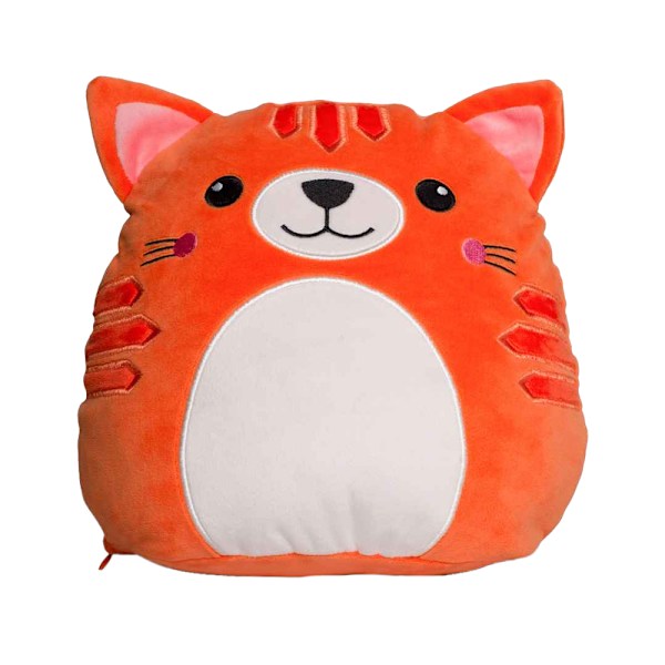 Mumbles Squidgy Ginger Cat Plyschleksak En Storlek Orange Orange One Size