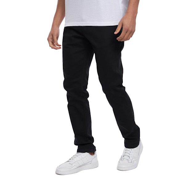 Crosshatch herr Roysden chinos 40L svart Black 40L