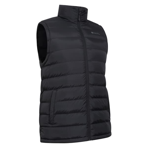 Mountain Warehouse Herr Seasons Vadderad Väst med Fuskpälsfoder XS Black XS