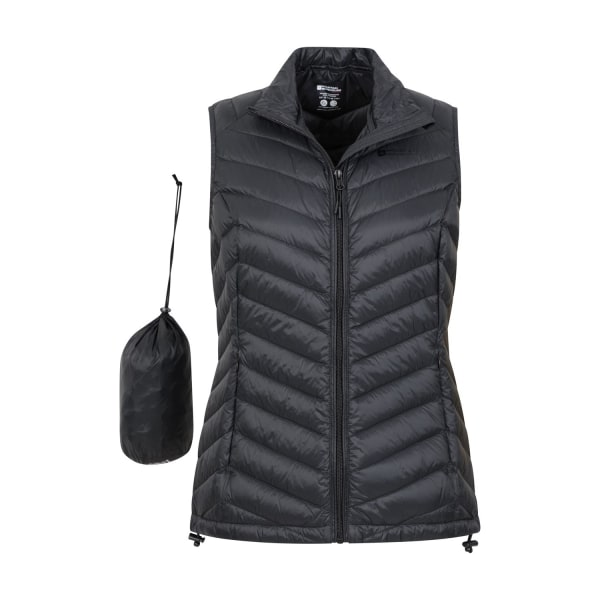 Mountain Warehouse Dam/Ladies Extreme II fjäderviktsgilet Black 14 UK