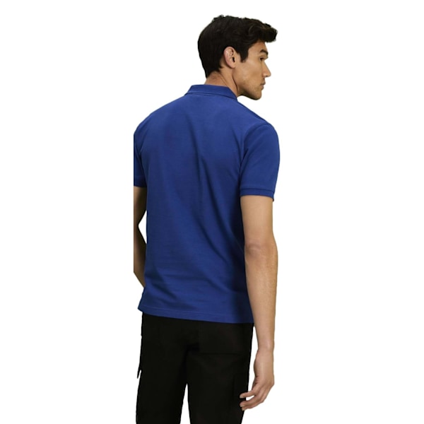 Asquith & Fox Herr Poloshirt mit kurzen Ärmeln in Royalblau, Größe M Royal M