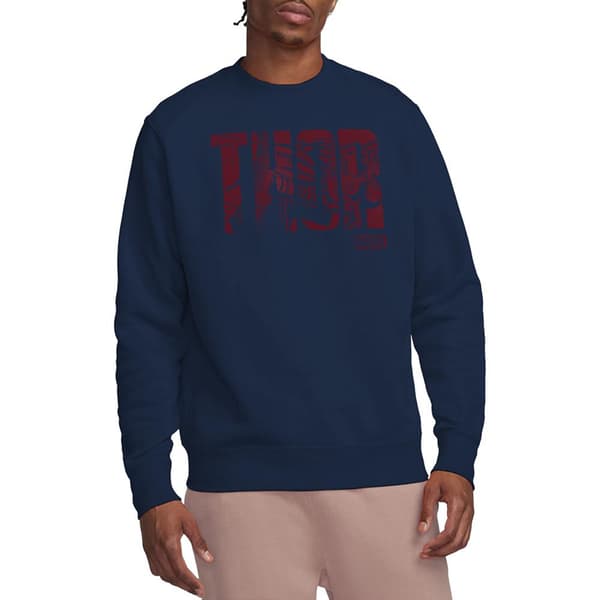 Thor Unisex Vuxen Text Sweatshirt L Marinblå Navy L
