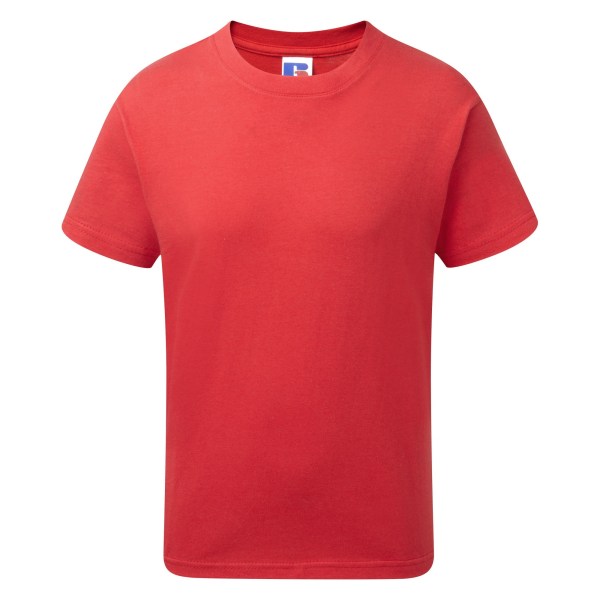 Jerzees skolkläder Barn/barn Slim Fit bomull T-shirt 1-2 Y Classic Red 1-2 Years