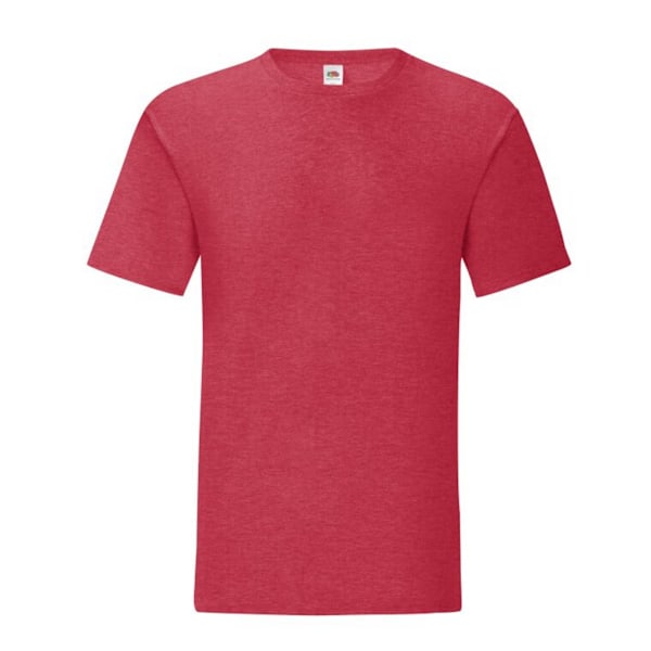 Fruit Of The Loom Iconic 150 T-shirt XL Röd Heather Red Heather XL