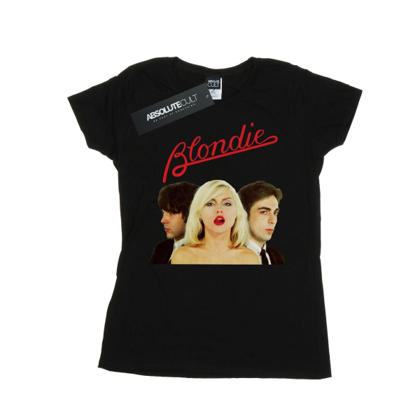 Blondie Womens/Ladies Band Trio Cotton T-Shirt S Svart Black S