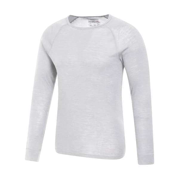 Mountain Warehouse Merino Ull Underställströja Herr M Vit White M