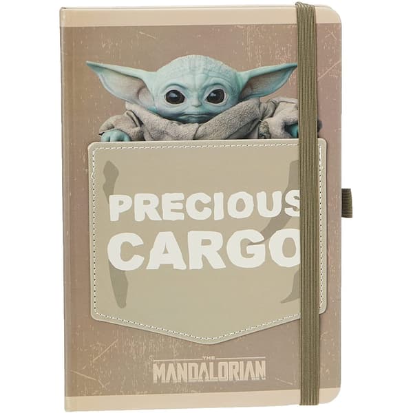 Star Wars: The Mandalorian Precious Cargo A5 Notebook One Size Beige One Size