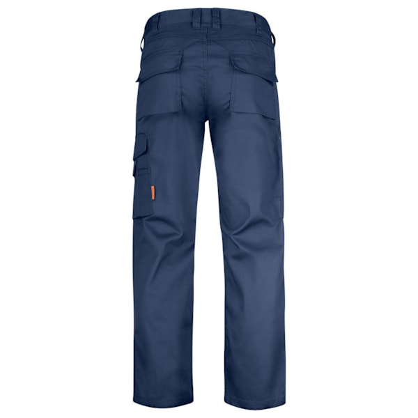 Jobman Herr Arbetsbyxor 42R Marinblå Navy 42R