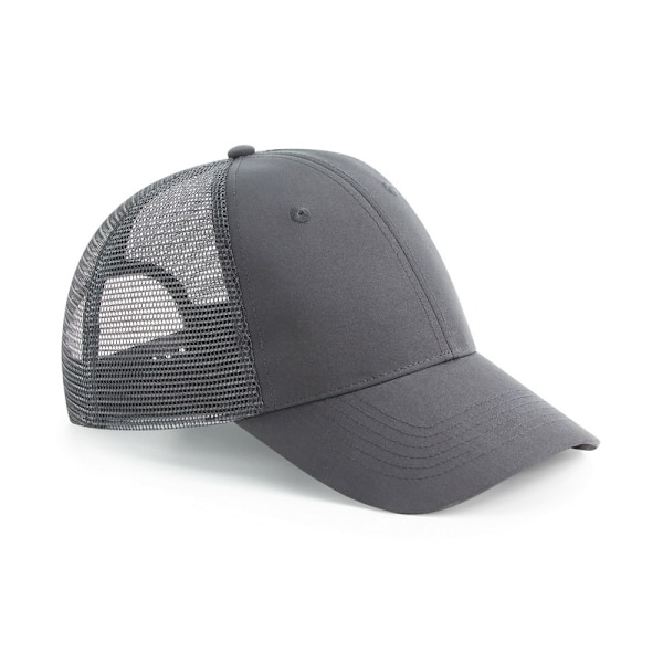 Beechfield Recycled Snapback Cap One Size Graphite Grey Graphite Grey One Size