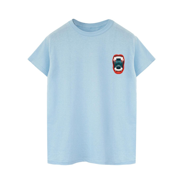 The Lost Boys Herr T-shirt med ficka med tänder S Baby Blue Baby Blue S