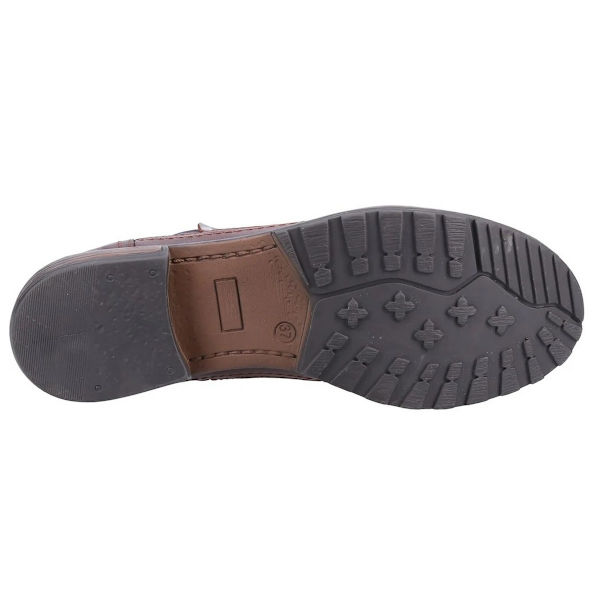 Cotswold Dam/Dam Laverton Slip On Läder Ankel Boot 5 UK Brown/Navy 5 UK