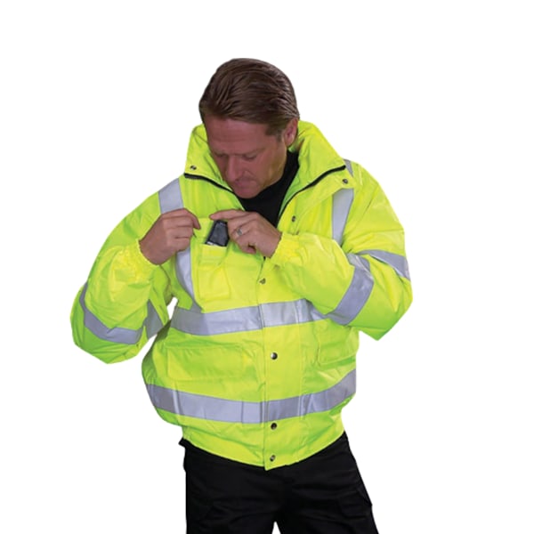 Yoko Hi-Vis Bomberjacka för män (2-pack) 4XL Hi-Vis Gul Hi-Vis Yellow 4XL