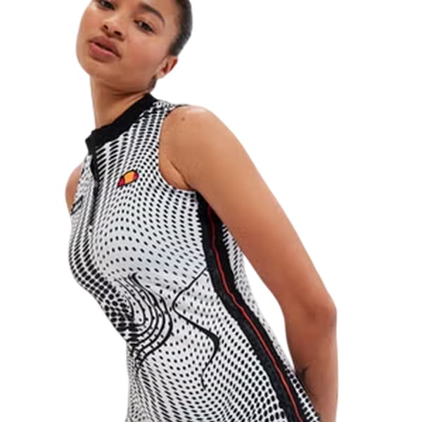 Ellesse Dam Cally Träningsklänning 10 UK Vit White 10 UK
