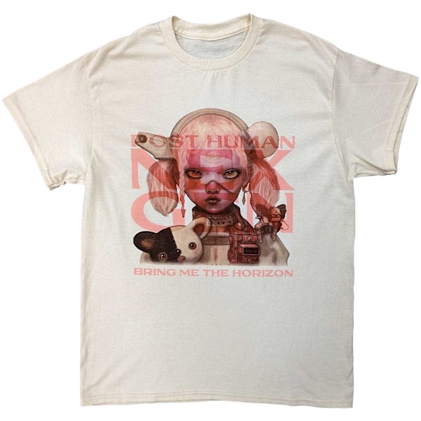 Bring Me The Horizon Unisex Vuxen Imprint Nex Gen Bomull T-Shir Natural XXL