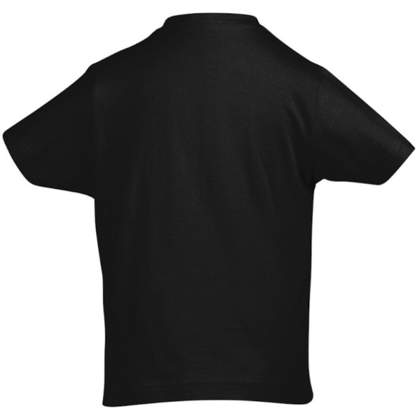 SOLS Kids Unisex Imperial Heavy Cotton Kortärmad T-Shirt 10y Deep Black 10yrs