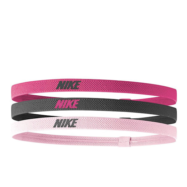 Nike Mixed Width Headband (3-pack) One Size Rosa/Grå Pink/Grey One Size