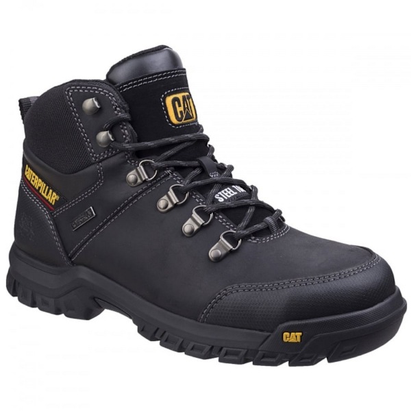 Caterpillar Mens CAT Framework S3 Säkerhetsläderstövlar 10 UK Bl Black 10 UK