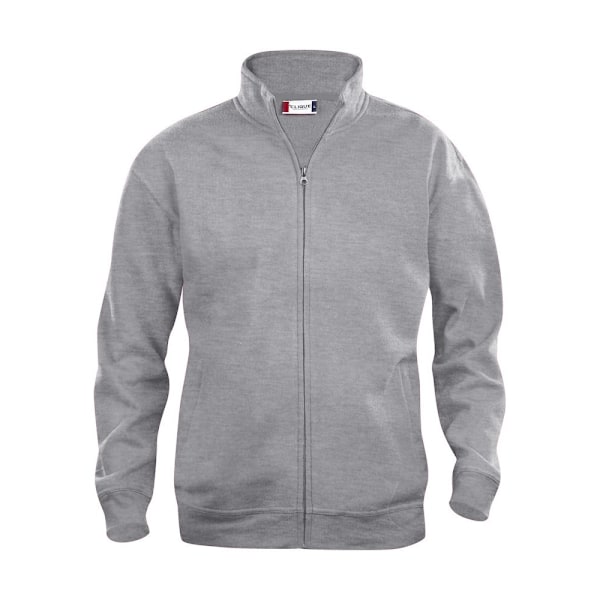 Clique Herr Full Zip Jacka 4XL Grå Melange Grey Melange 4XL