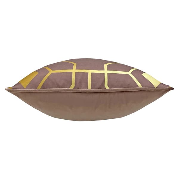 Furn Bee Deco Geometrisk Kuddfodral En Storlek Blush Blush One Size