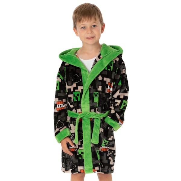 Minecraft Pojkar Creeper TNT Badrock 13-14 År Svart/Grön Black/Green/Grey 13-14 Years