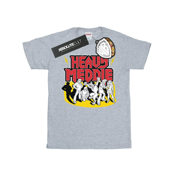 Scooby Doo Girls Heavy Meddle Bomull T-shirt 12-13 År Sport Sports Grey 12-13 Years