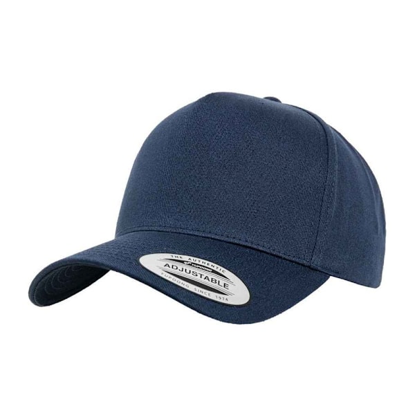 Flexfit 5 Panel Snapback Classic Baseball Cap One Size Navy Navy One Size
