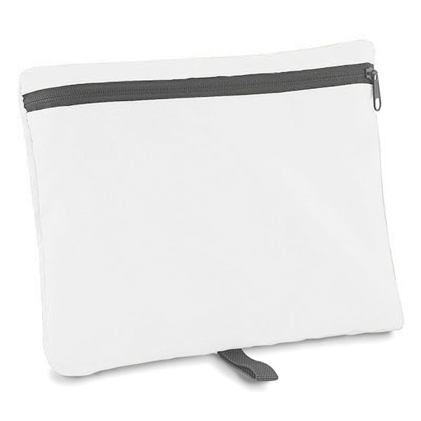 BagBase Packaway Barrel Bag / Duffel Vattentålig Resväska White One Size
