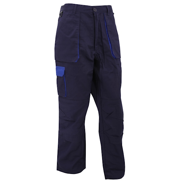 Portwest Texo Contrast Workwear Byxor 3XL R Marinblå Navy 3XL R