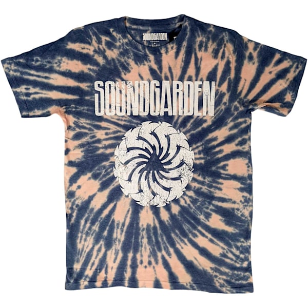 Soundgarden Unisex Adult Swirl Tie Dye T-Shirt M Blå Blue M