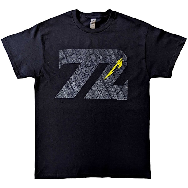 Metallica Unisex Adult 72 Seasons Charred Logo T-Shirt XXL Svart Black XXL
