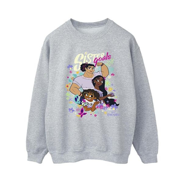 Disney Dam/Damer Encanto Sister Goals Sweatshirt S Sports G Sports Grey S