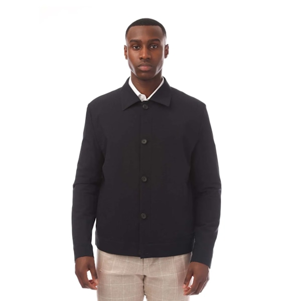 Hugo Herr Hellys Slim Overshirt 42 tum i Mörkblå Dark Blue 42 in