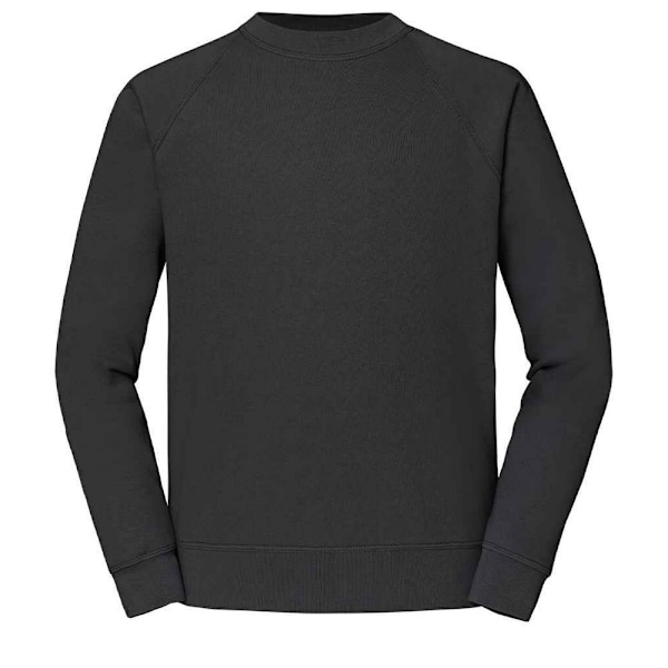 Fruit of the Loom Unisex Classic Raglan Sweatshirt XL Ljusgrå Light Graphite XL