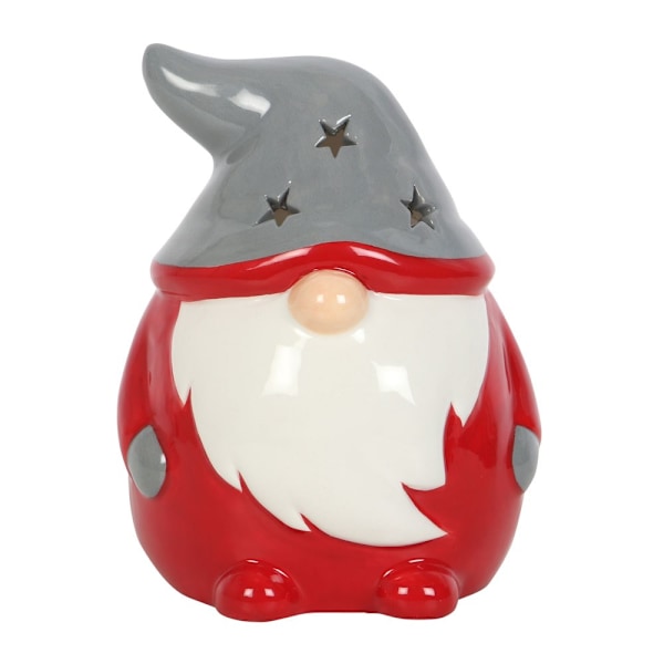 Something Different Gonk Tealight Holder One Size Röd/Vit/Grå Red/White/Grey One Size