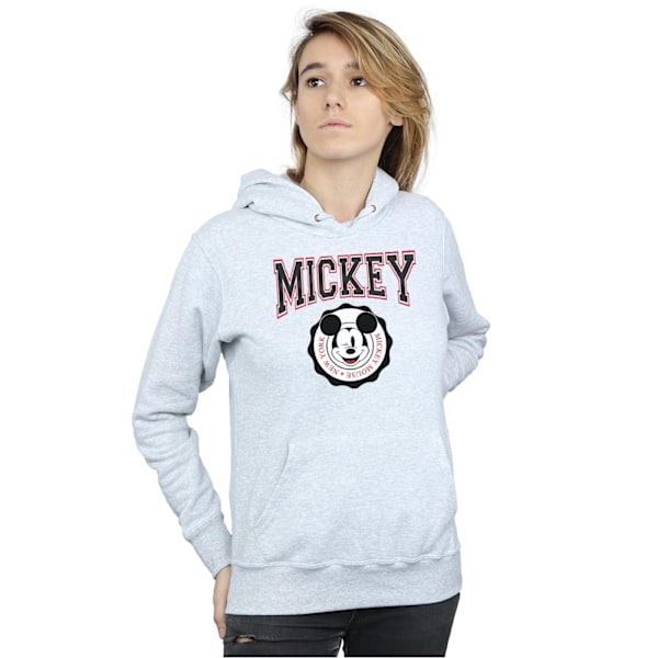 Disney Dam/Damer Mickey Mouse New York Seal Hoodie L Sports Sports Grey L