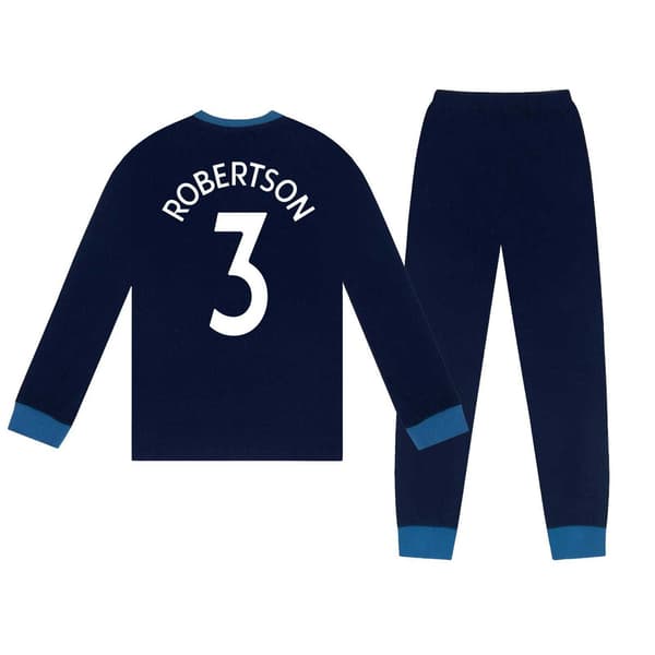 Scottish FA Pojkar Robertson 3 Sublimering Lång Pyjamas Set 13-14 Navy Blue 13-14 Years