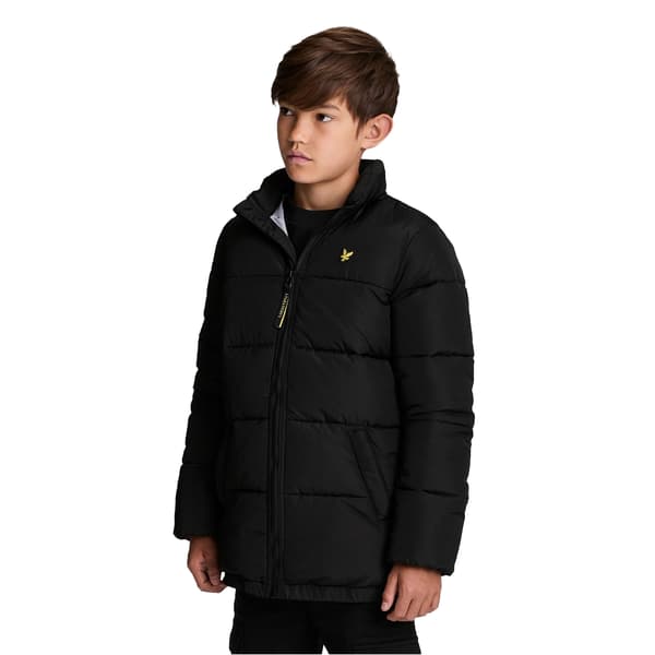 Lyle & Scott Barn/Barn Quilted Pufferjacka 12-13 år Svart Black 12-13 Years