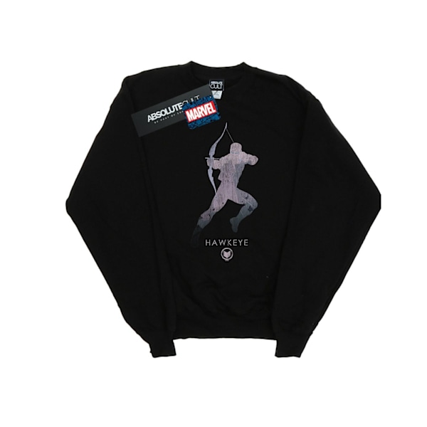 Marvel Boys Hawkeye Silhouette Sweatshirt 3-4 år Svart Black 3-4 Years