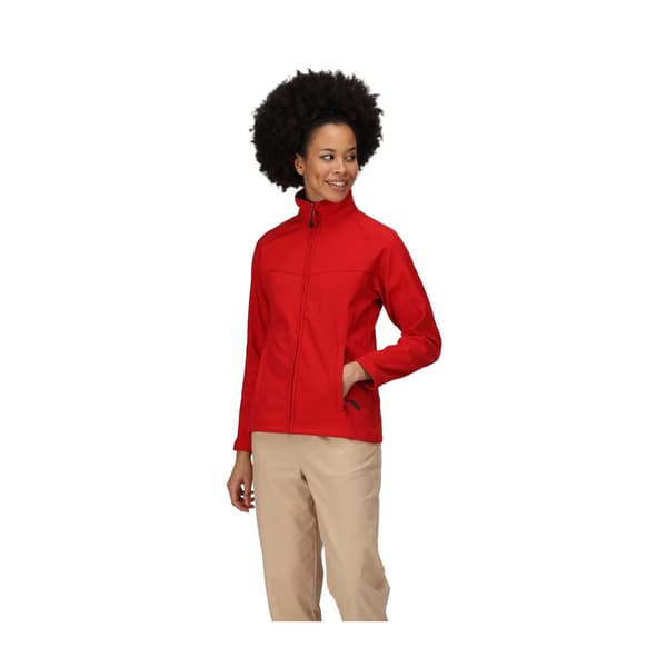 Regatta Professional Dam Uproar Softshell Vindtät Jacka Classic Red/Seal Grey 16