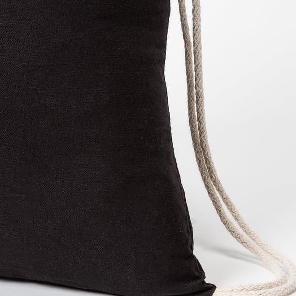 Bullet Oregon Cotton Premium Ryggsäck (2-pack) 44 x 33 cm So Solid Black 44 x 33 cm