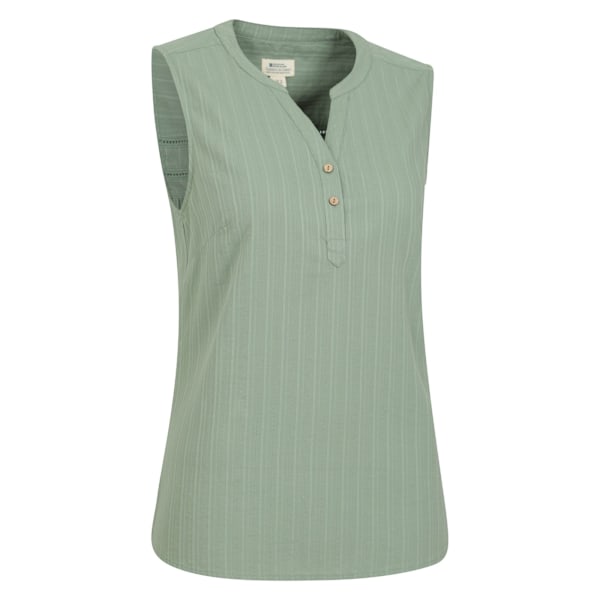 Mountain Warehouse Dam/Dam Petra Ärmlös Skjorta 8 UK Kh Khaki Green 8 UK