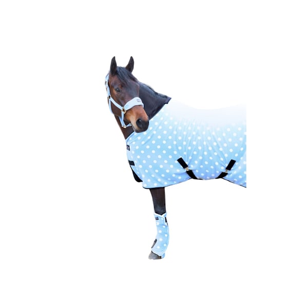 Supreme Products Dotty Fleece Hästtäcke 3´ 3 Vacker Blå Beautiful Blue 3´ 3