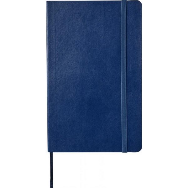Moleskine Classic L Soft Cover Ruled Notebook One Size Sapphire Sapphire One Size