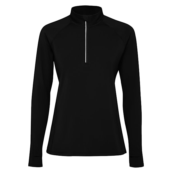 Roly Dam/Dam Estambul Kvartsdragkedja Långärmad Tröja Solid Black XXL