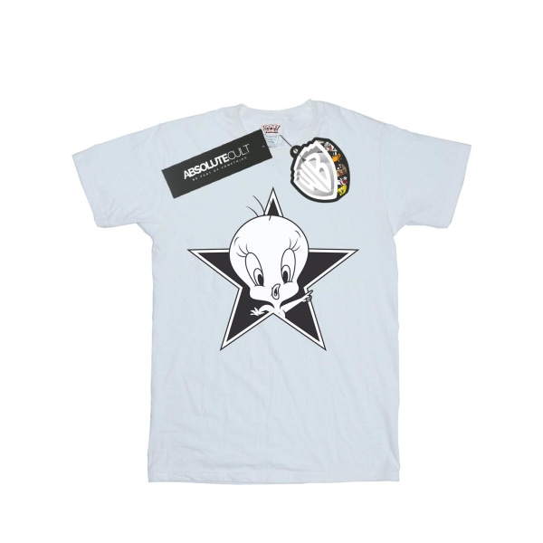 Looney Tunes Tweety Pie Mono Star T-shirt L Vit White L