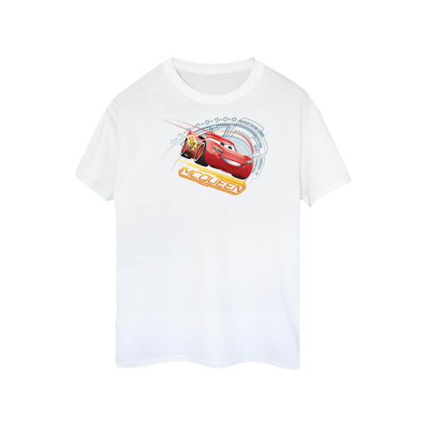 Cars Mens Lightning McQueen Cotton T-Shirt M Vit White M