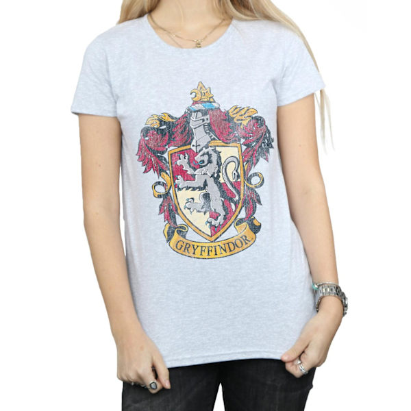 Harry Potter Dam/Kvinnor Gryffindor T-Shirt XXL Sports Grey Sports Grey XXL