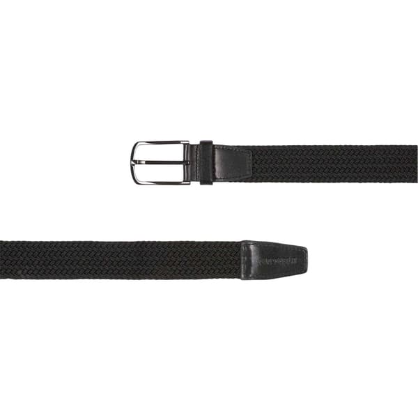 Lyle & Scott Flätat Vävt Bälte M-L Jet Black Jet Black M-L