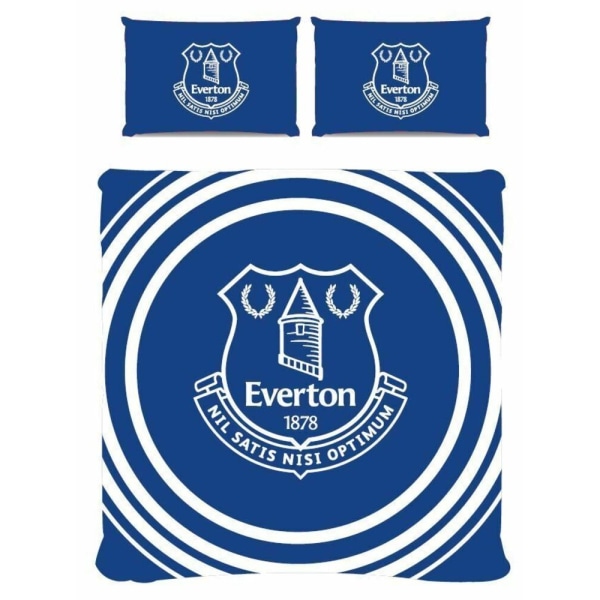 Everton FC Pulse Cover Set Dubbel Vit/Royal Blue White/Royal Blue Double