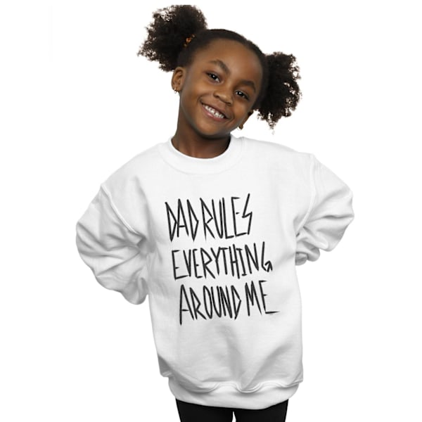 Disney Girls The Lion King Pappa Bestämmer Allt Sweatshirt 12-1 White 12-13 Years